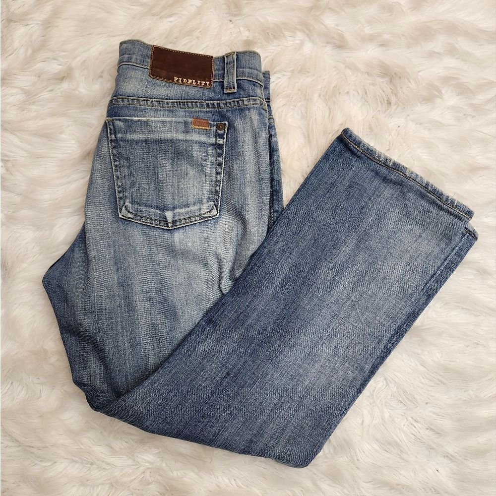 Fidelity Mens‎ Impala in Panama bootcut jeans Sz 34